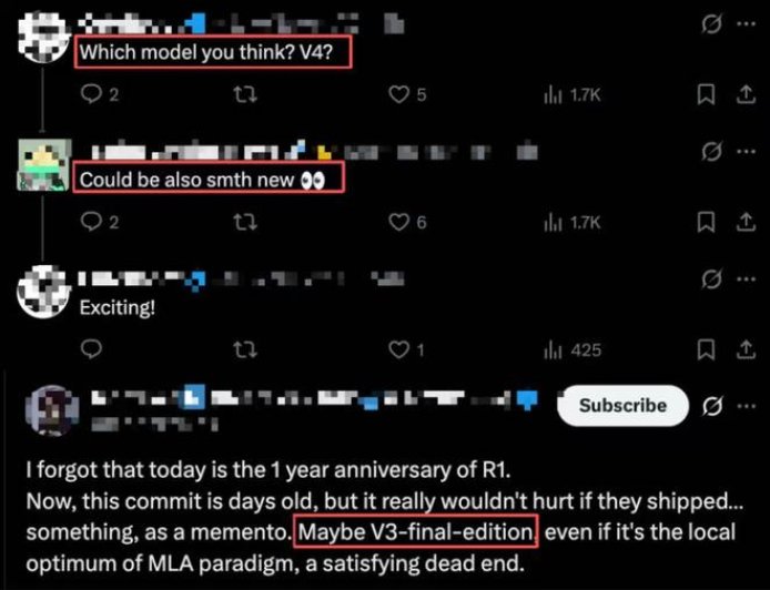 代码泄密 DeepSeek下一代“王炸”模型架构曝光