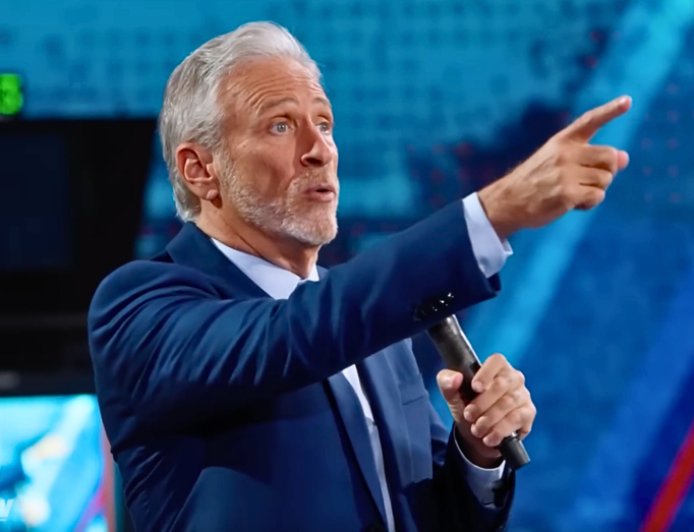 Jon Stewart dismisses call to run for office, warns not to trust TV stars as political leaders