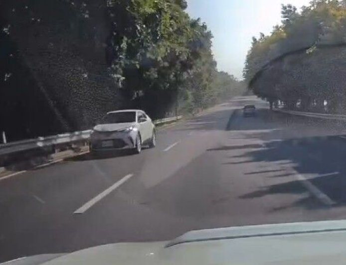 扯！國1北斗交流道「2車接力逆向」　警調監視器追車主