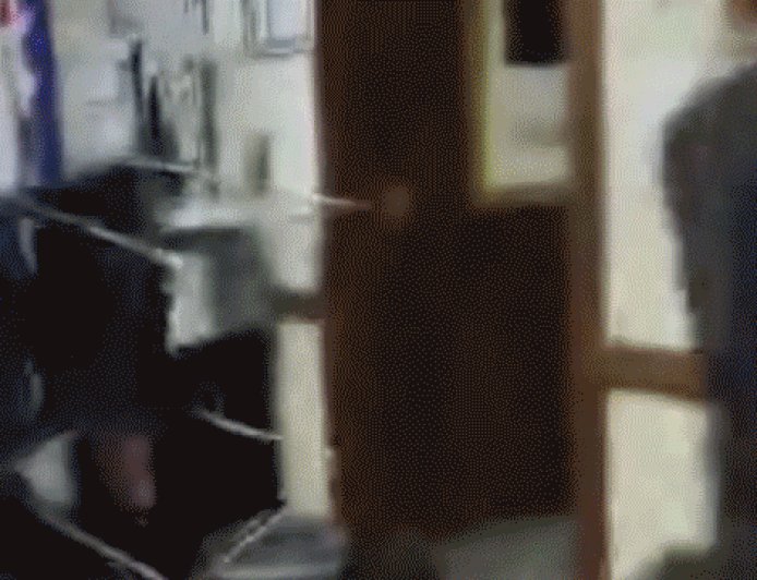 Video captures Detroit student allegedly wielding box cutter in classroom chase as teacher intervenes