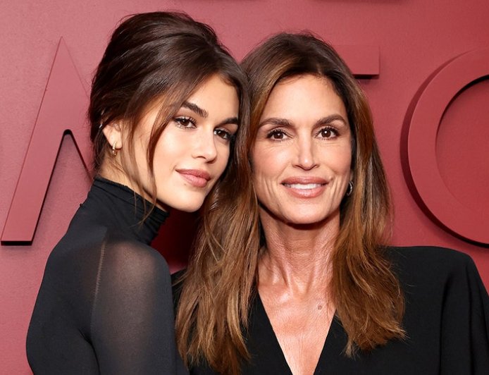 Kaia Gerber reveals nude photos of mom Cindy Crawford lined the walls of her childhood home