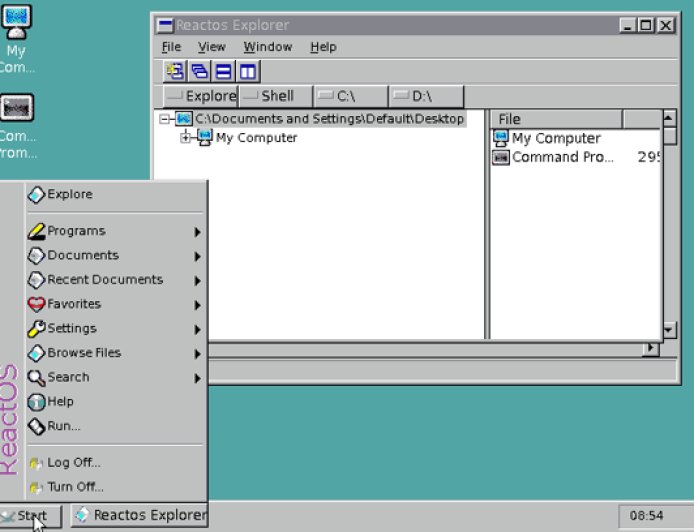 ReactOS庆祝项目成立30周年 致力于成为开源的Windows实现