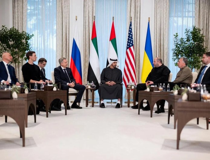 俄美乌三方会谈继续在阿联酋举行 乌方斥俄“恶意”袭击