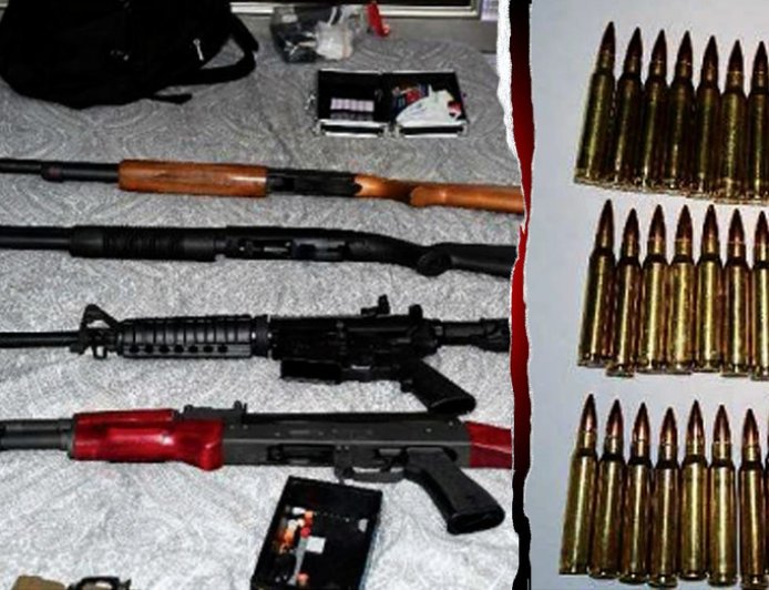 Man who allegedly threatened to shoot ICE agents had rifles, body armor and ammo cache, feds say