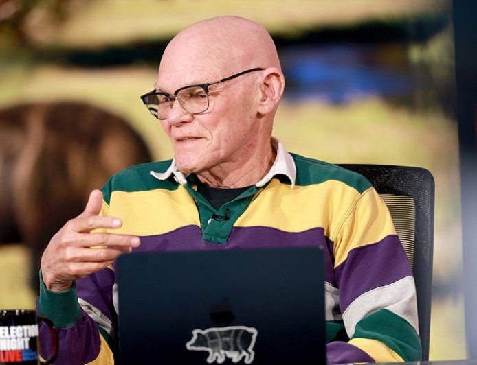 Carville says Crockett's rhetoric offends people with 'any sense of humanity,' will not be viable candidate