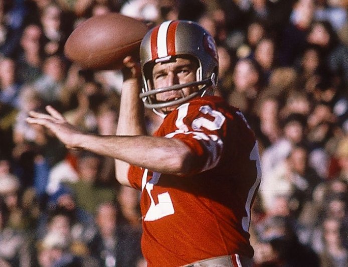 49ers mourn death of franchise icon, NFL MVP John Brodie