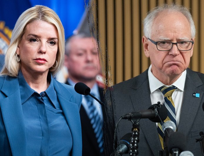READ IT: Bondi sends letter to Gov Walz warning Minnesota’s immigration policies endanger agents