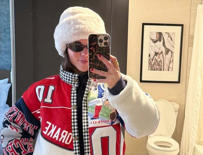 Drake Maye's Wife Proves Her Patriots Devotion With AFC Championship Outfit