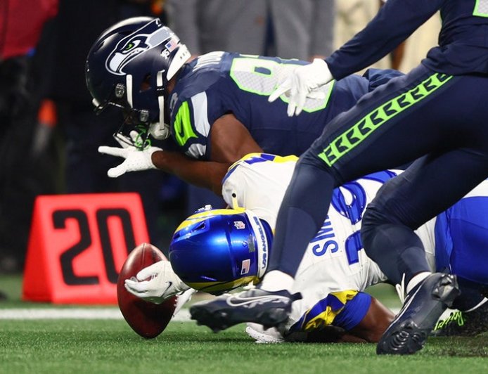 NFL fans torch Rams returner after muffed punt leads to crucial Seahawks touchdown