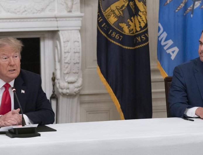 Republican governor believes Trump is getting 'bad advice' on immigration amid outrage over MN shooting