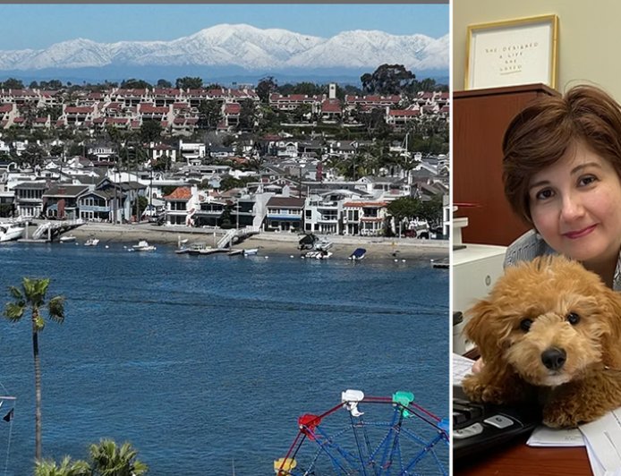 Tech tycoon husband arrested after wife found dead below mountain highway in wealthy enclave