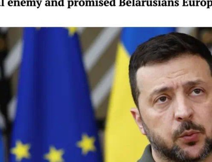 泽连斯基要让白俄变成第二个乌克兰，推翻卢卡申科，夹击俄罗斯