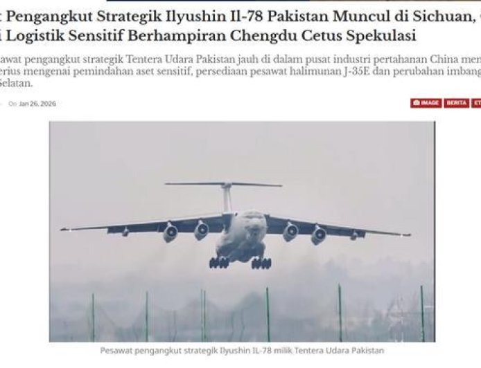 巴空军伊尔-78降落成都！印巴空战后首次高端空运意味歼-35交付？