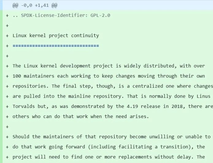 Linux Kernel社区拟定接班预案 为Linus退场做准备