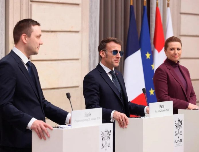 马克龙：格陵兰局势为整个欧洲敲响警钟