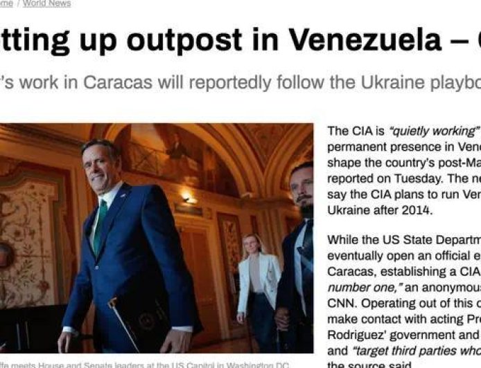 美国锁定第二个乌克兰？CIA已开始接管，未来或威胁中俄远洋船队