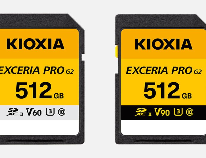 铠侠发布面向8K视频和连拍使用场景的UHS-II SD存储卡新品系列