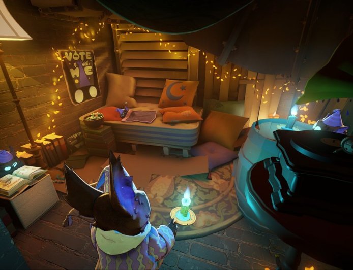 Deadlock's big update added one very important feature: A secret bedroom for its teeny tiny dream-gremlin