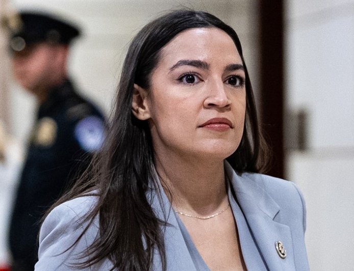 AOC voices support for anti-ICE shutdown, declines to participate