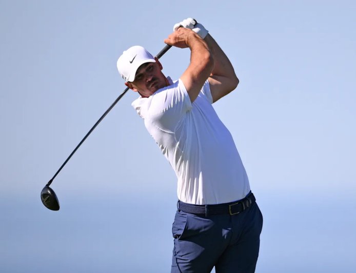 Brooks Koepka barely makes the cut at Torrey Pines, then gets the family moment he wanted after leaving LIV Golf