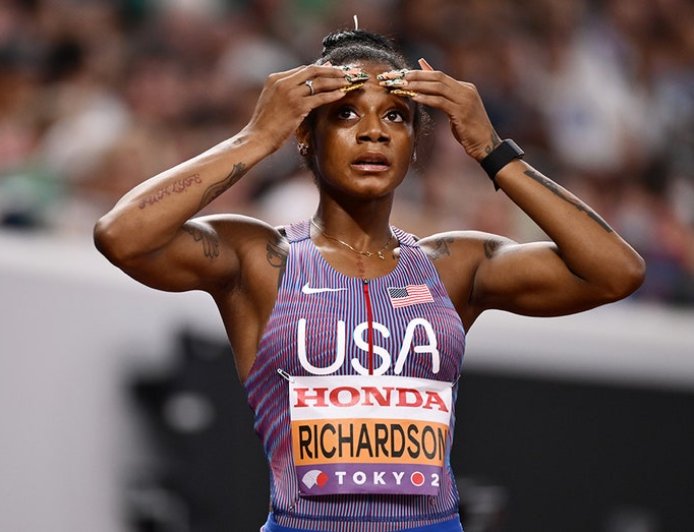 Olympian Sha'Carri Richardson pleads with officer to ‘work with me’ during speeding arrest: ‘I’m begging you’
