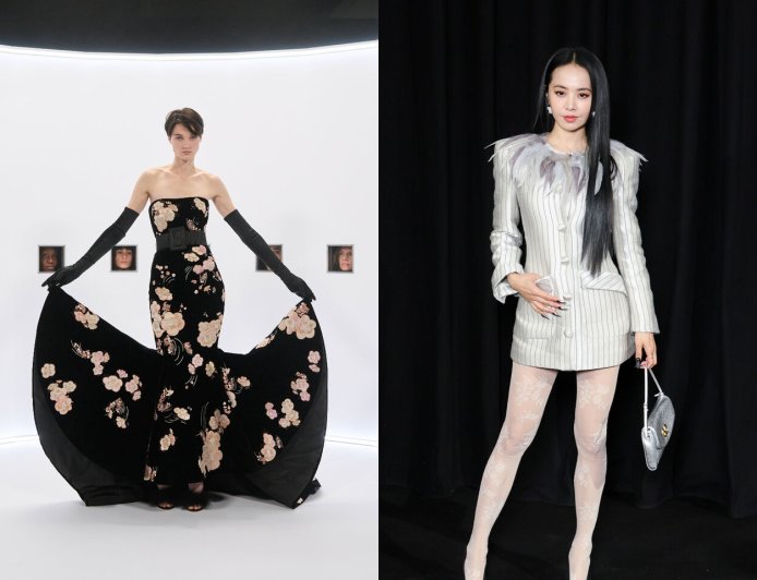 巴黎高訂周／蔡依林化身銀羽女神！Valentino離世後品牌首秀「全場窺探」