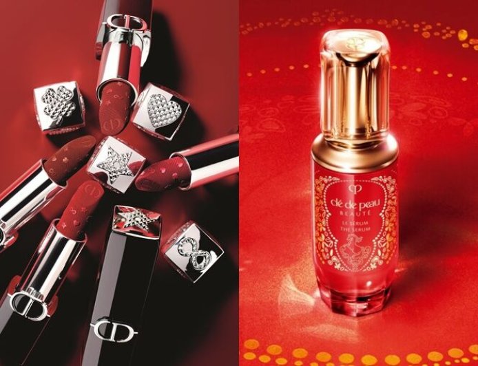 2026馬年限定美妝！迪奧開運紅唇、肌膚之鑰金馬激光瓶打造新春儀式感