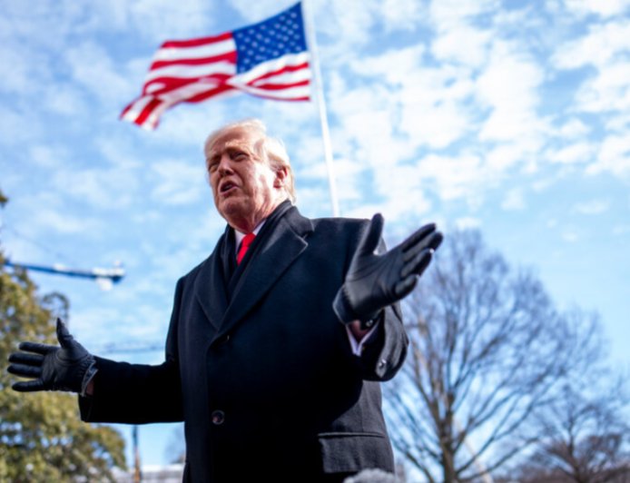 特朗普就伊朗问题表态：将观察事态如何发展