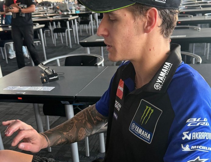 Fabio Quartararo to return home after breaking finger in Sepang MotoGP test