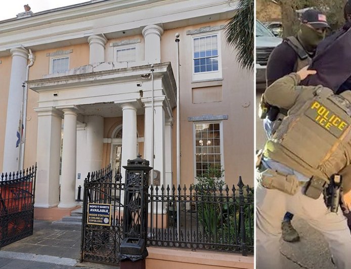 ICE arrests New Orleans police recruit with deportation order who was issued firearm by department