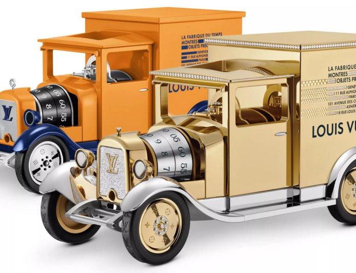 全球限 15 台：路易威登 LV 推出卡车座钟，镶嵌 1695 颗钻石、共 41.44 克拉