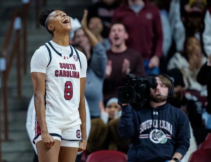 Joyce Edwards reaches 1,000 points faster than South Carolina legend A'ja Wilson
