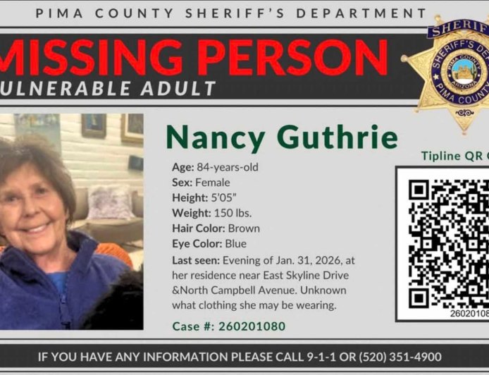 FBI Arrests Ransom Demand Imposter In Nancy Guthrie Disappearance
