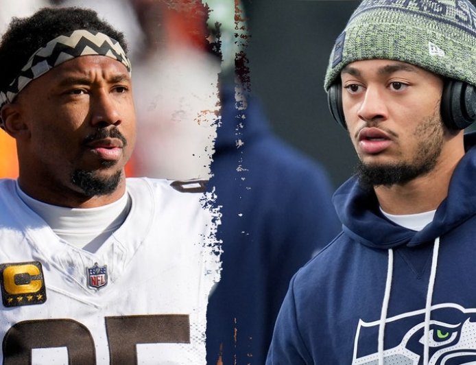 Browns' Myles Garrett, Seahawks' Jaxon Smith-Njigba take home top honors