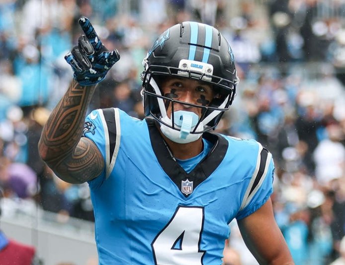 Panthers star Tetairoa McMillan wins Offensive Rookie of the Year after slur controversy
