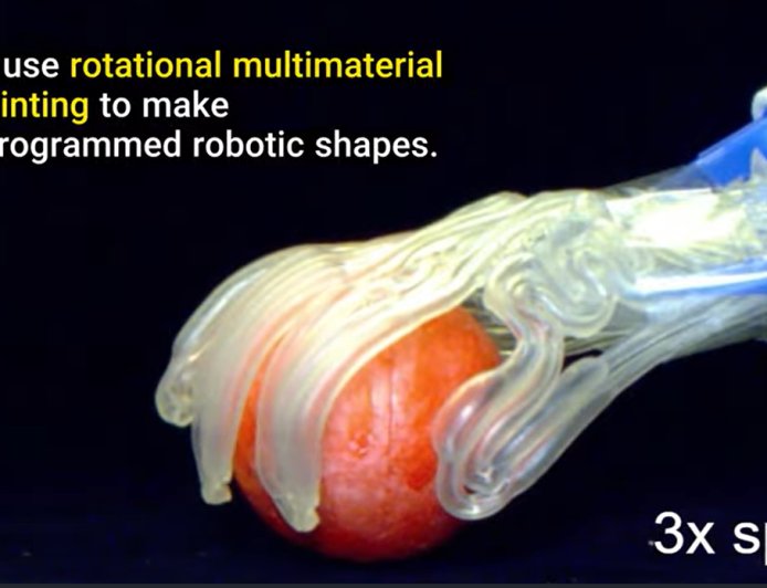 哈佛团队突破软体机器人精度瓶颈：3D 打印把运动指令直接嵌入材料