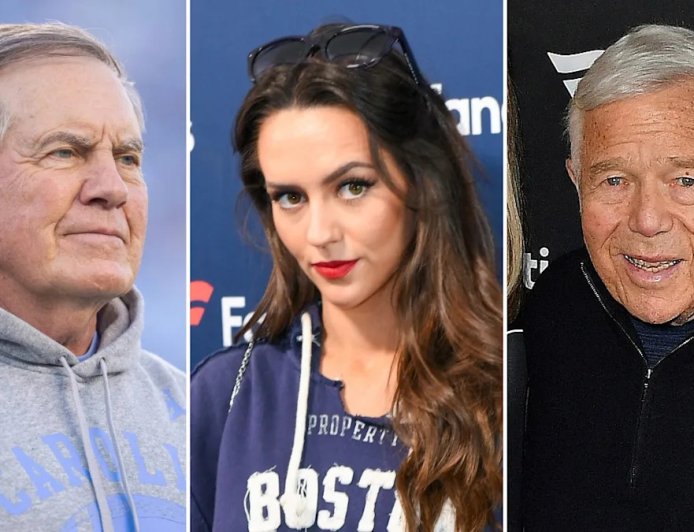 Bill Belichick’s 24-Year-Old Girlfriend Jordon Hudson Wears T-Shirt Referencing Robert Kraft Scandal