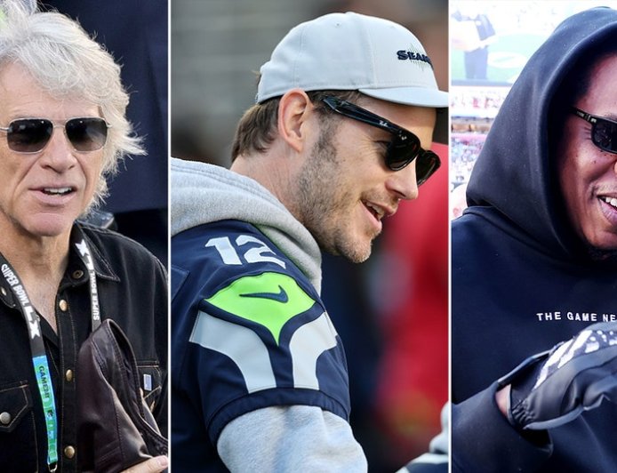 Jon Bon Jovi, Chris Pratt, and Jay-Z lead star-studded Hollywood takeover at Super Bowl LX in Santa Clara