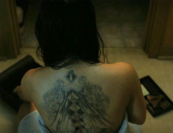 Jeanine Mason Reveals Plans to Copy 'Cross' Character's Massive Back Tattoo