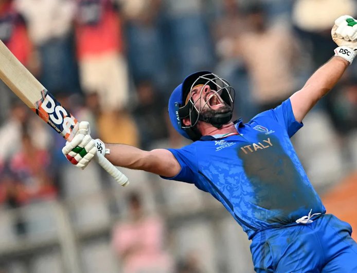 Italy stun Nepal for historic first T20 World Cup win