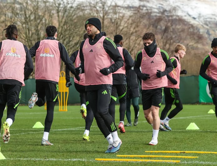 Training Gallery: Kilmarnock v Celtic