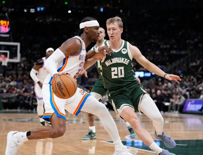 Full injury report for Thursday's Bucks vs. Thunder matchup