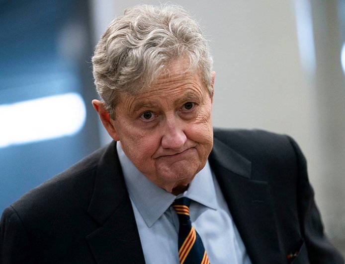 Kennedy claims 'Karen wing' will punish any Democrat who votes to keep DHS open amid budget stall