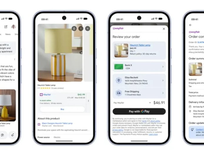 Google在AI模式中开放一站式购物功能 美国用户现已可直接下单