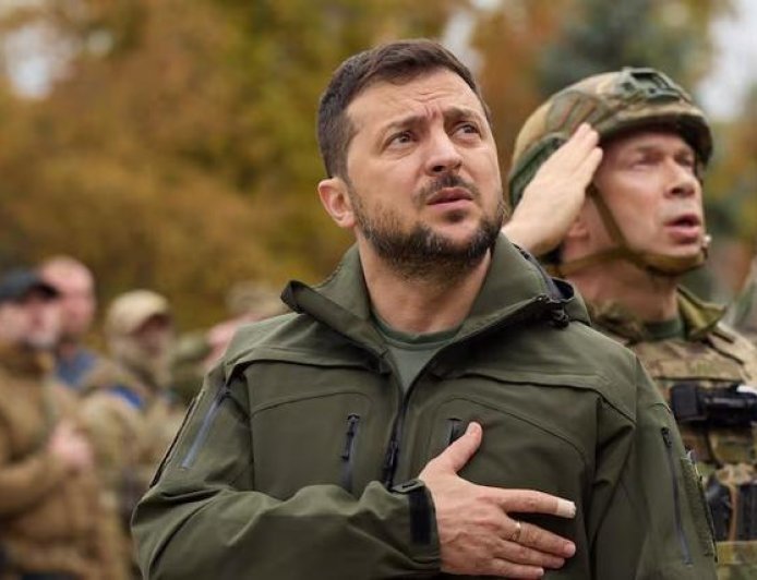 白发人送黑发人后，泽连斯基签署总统令：该老年人“自愿”填线了