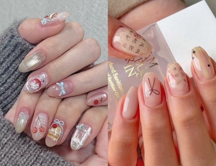 2026「生日美甲」範本一次看！手繪蛋糕到仿油畫風　儀式感美甲成新潮流