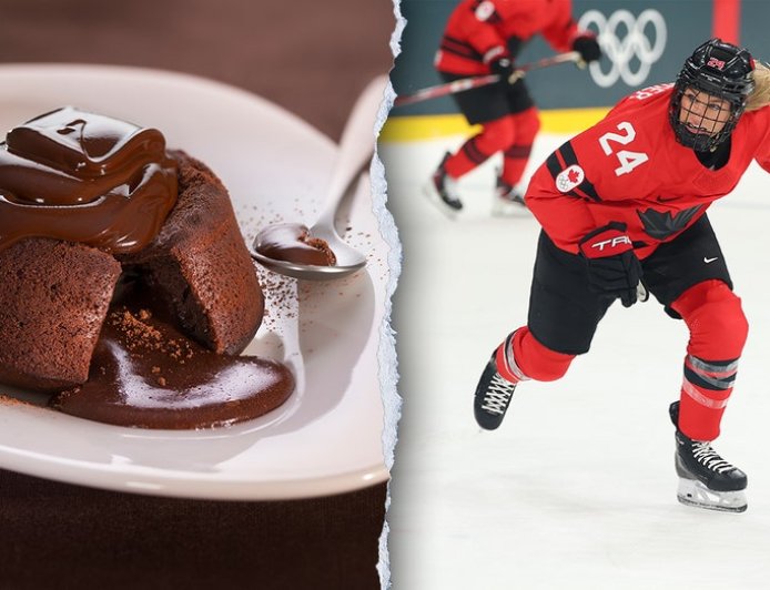 Olympians can't stop eating viral chocolate lava cake, even for breakfast