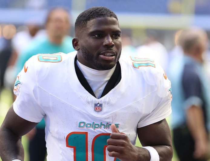 Tyreek Hill vows he's 'turned up and locked in' as Dolphins release him after 4 seasons