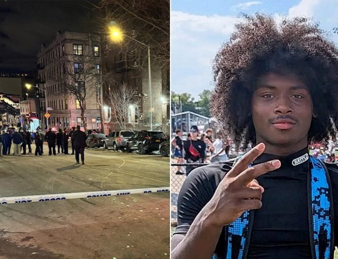 Teen killed after protecting friends in 'senseless' shootout as locals raise alarm over rising crime in Bronx