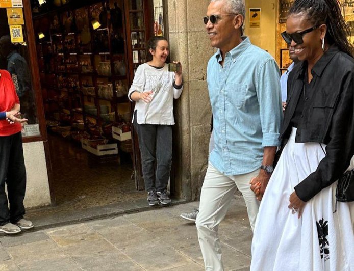 Barack Obama Hailed As A ‘Protector’ After Saving Michelle From Loose Ball At NBA All-Star Game